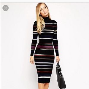 Karen Millen Turtleneck Knit Dress